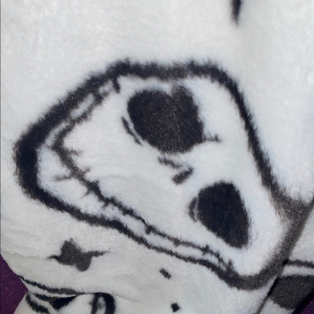 Disney NBC Jack Skellington Faux Rabbit Fur Throw – 50x70 NWT - Picture 7 of 7